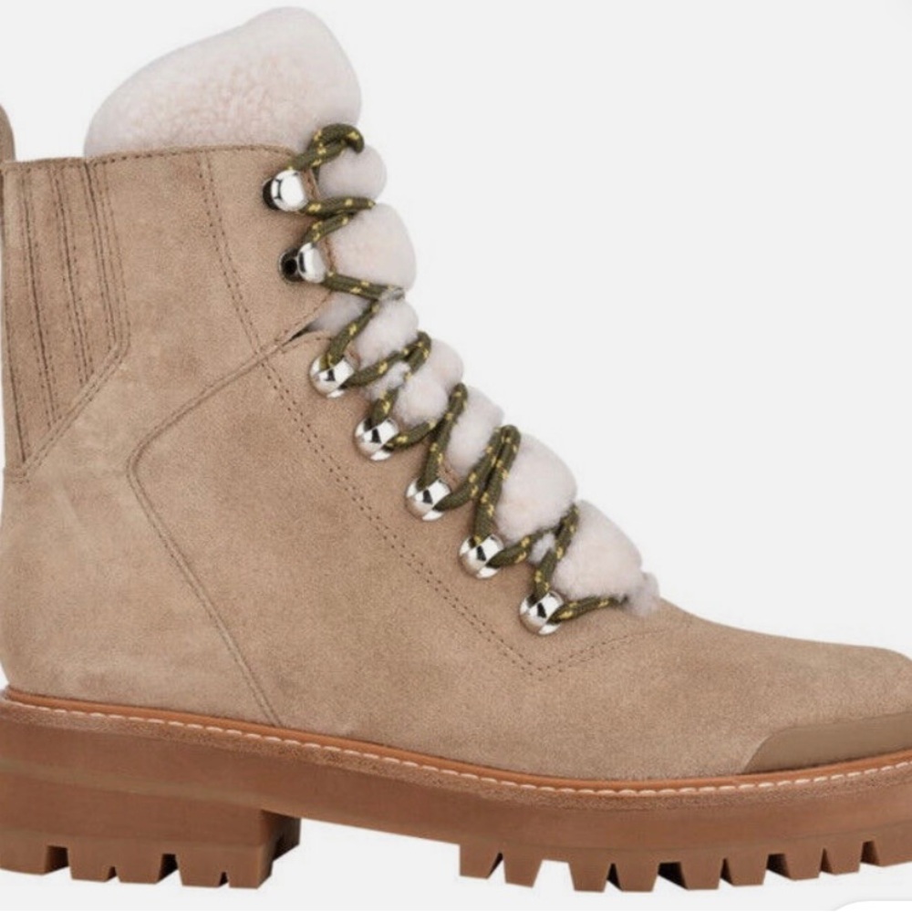 Marc Fisher Izzy Shearling  Boots NWOB - Picture 6 of 12